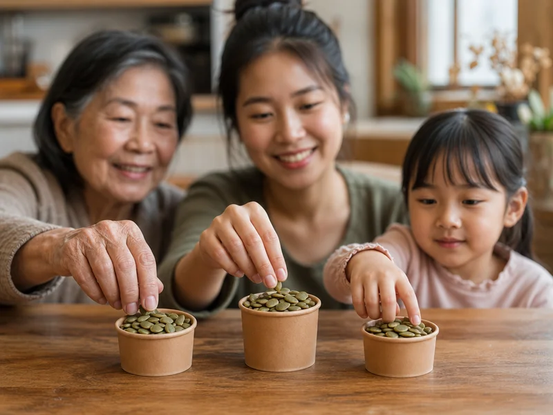 不同族群與情境，南瓜子份量該怎麼調整