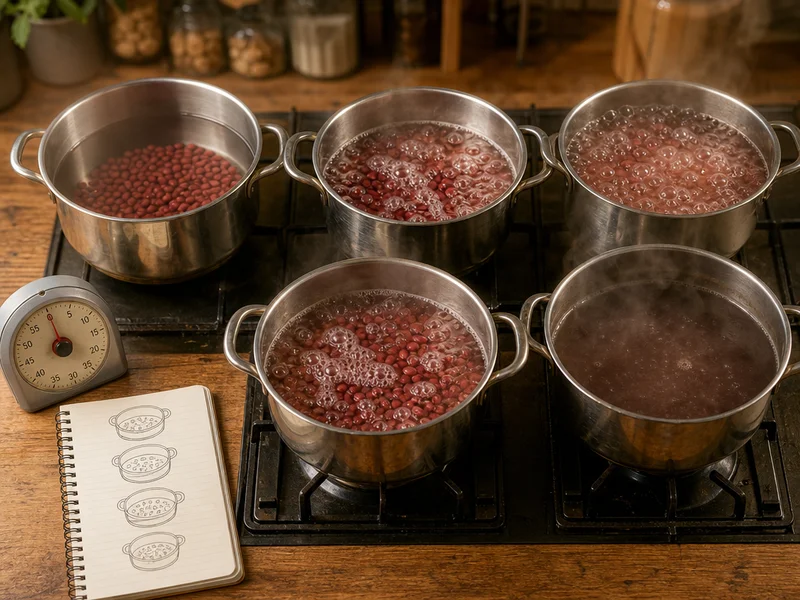 紅豆水怎麼煮：步驟拆解與常見失敗