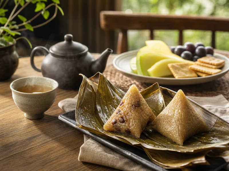 端午節習俗的餐桌延伸：從粽子到解膩茶點的搭配智慧