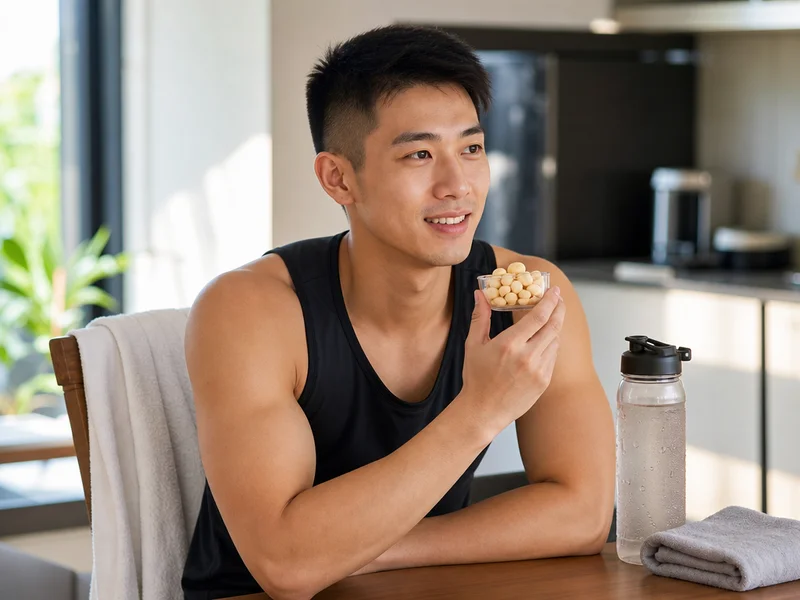 不同情境的夏威夷豆吃法：正餐前後、運動後與體重控制期