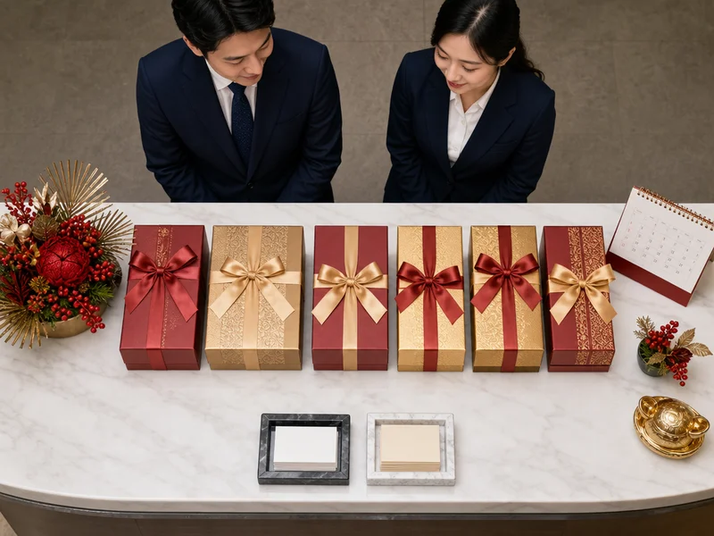 送客戶與職場的過年伴手禮：體面、預算與分寸怎麼拿捏